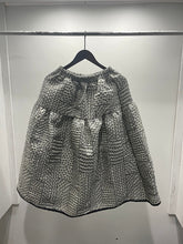 Load image into Gallery viewer, Gneiss - Jacquard A-line Elasticized Skirt
