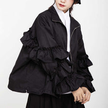 Load image into Gallery viewer, Moissan - Loose Fit Ruffles Jacket
